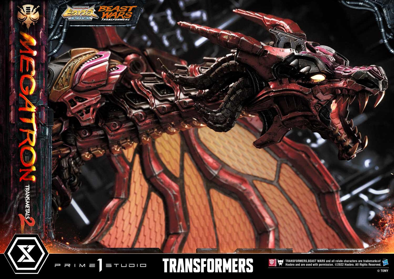 Beast Wars - Megatron - Tarans - Premium Masterline (PMTFB-03DXS) - Transmetal 2, DX Bonus Version (Prime 1 Studio) photo 2