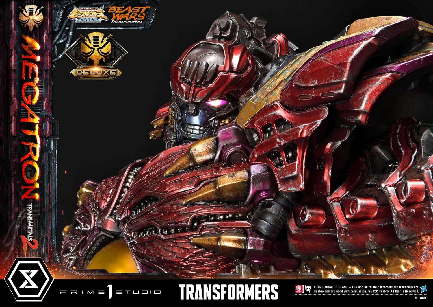 Beast Wars - Megatron - Tarans - Premium Masterline (PMTFB-03DXS) - Transmetal 2, DX Bonus Version (Prime 1 Studio) photo 6