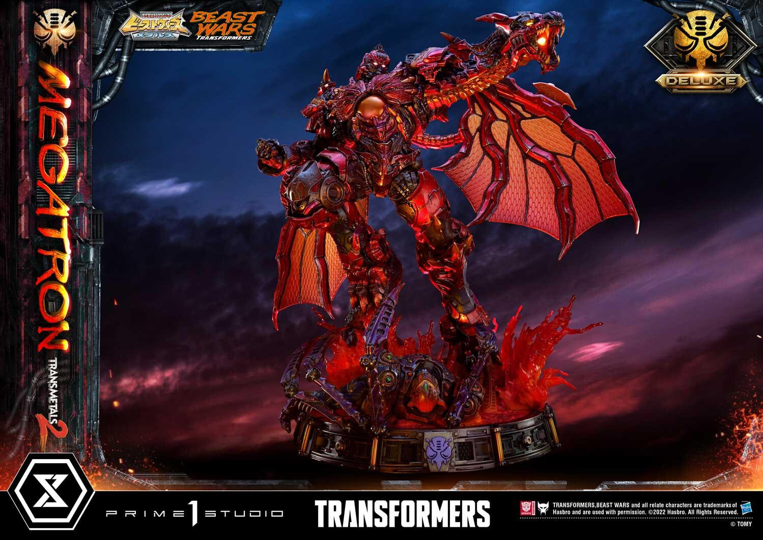 Beast Wars - Megatron - Tarans - Premium Masterline (PMTFB-03DXS) - Transmetal 2, DX Bonus Version (Prime 1 Studio) photo 18