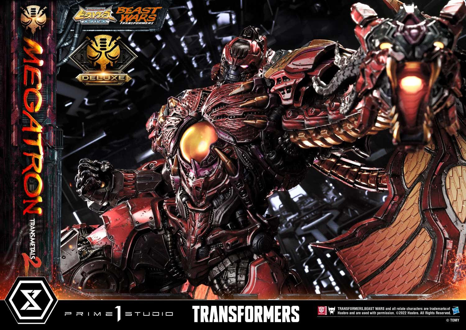 Beast Wars - Megatron - Tarans - Premium Masterline (PMTFB-03DXS) - Transmetal 2, DX Bonus Version (Prime 1 Studio) photo 20