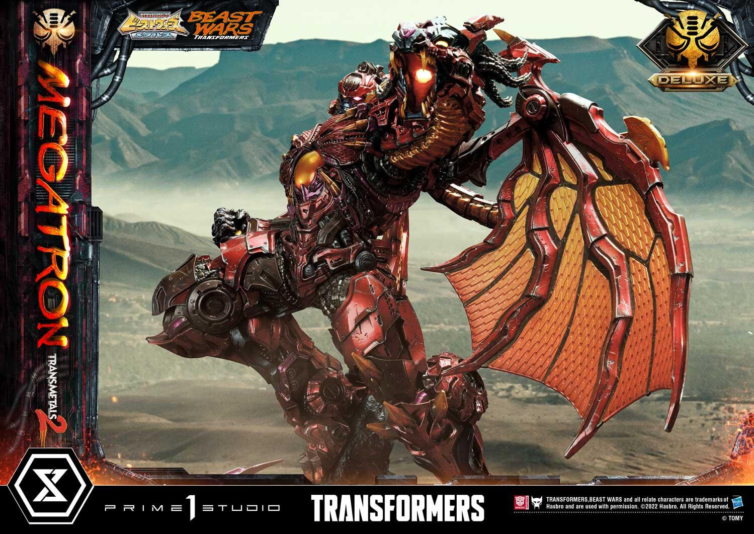 Beast Wars - Megatron - Tarans - Premium Masterline (PMTFB-03DXS) - Transmetal 2, DX Bonus Version (Prime 1 Studio) photo 22