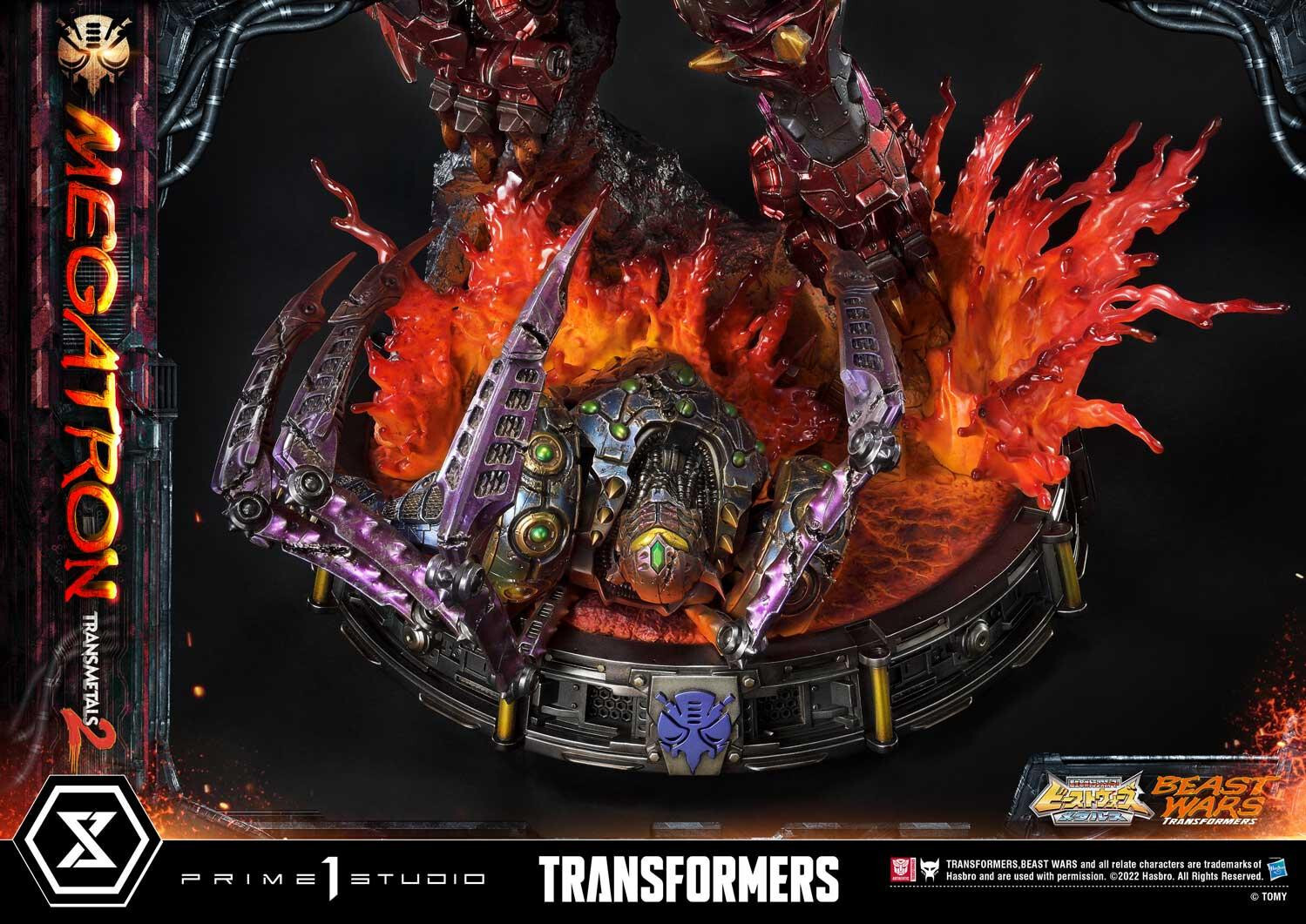 Beast Wars - Megatron - Tarans - Premium Masterline (PMTFB-03DXS) - Transmetal 2, DX Bonus Version (Prime 1 Studio) photo 24