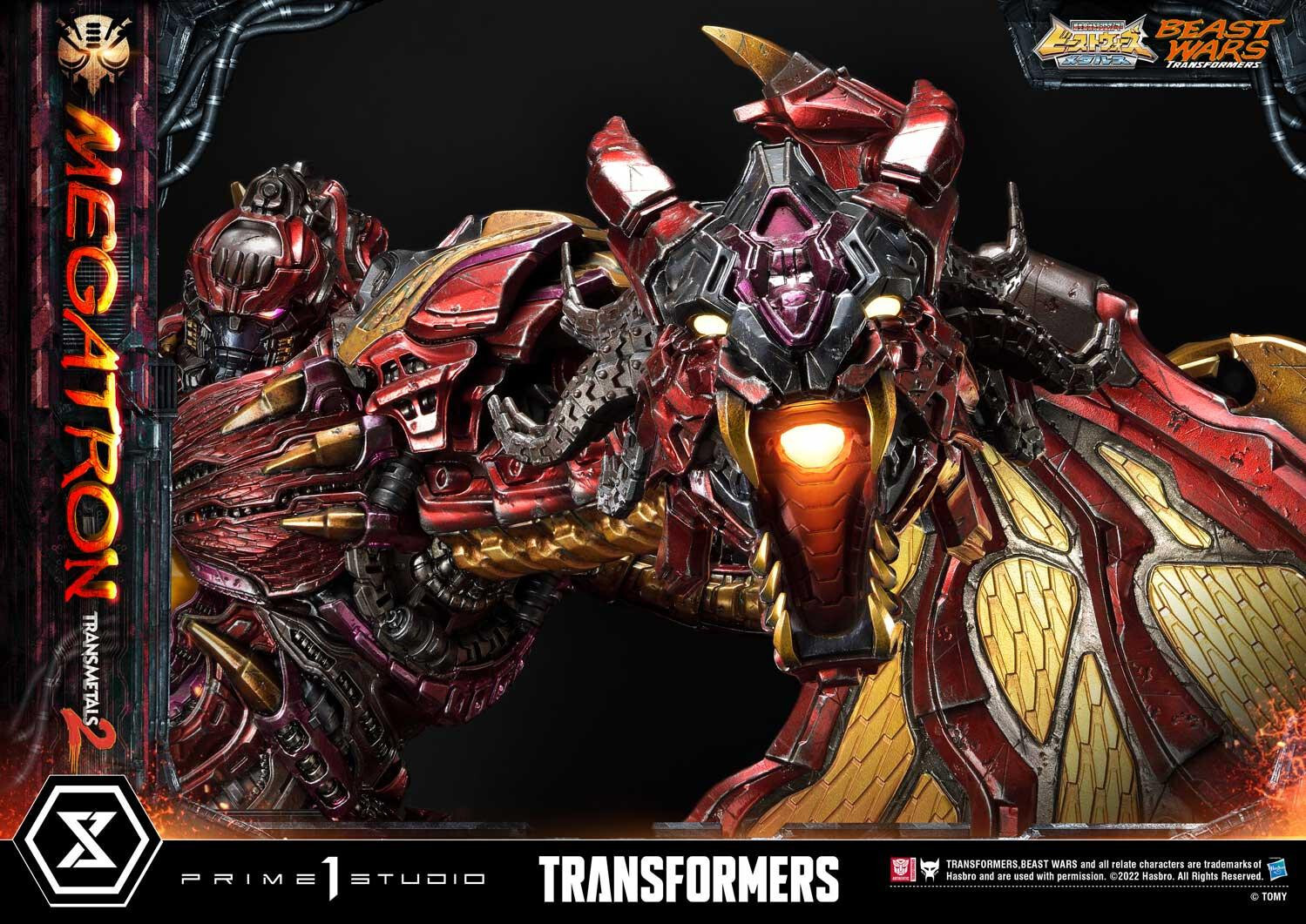 Beast Wars - Megatron - Tarans - Premium Masterline (PMTFB-03DXS) - Transmetal 2, DX Bonus Version (Prime 1 Studio) photo 25