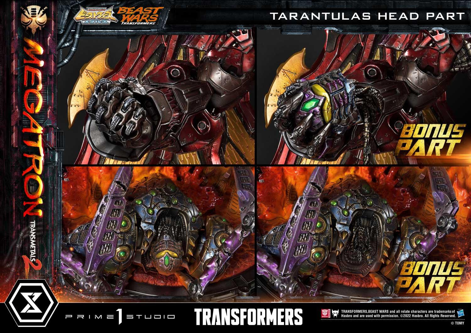 Beast Wars - Megatron - Tarans - Premium Masterline (PMTFB-03DXS) - Transmetal 2, DX Bonus Version (Prime 1 Studio) photo 34
