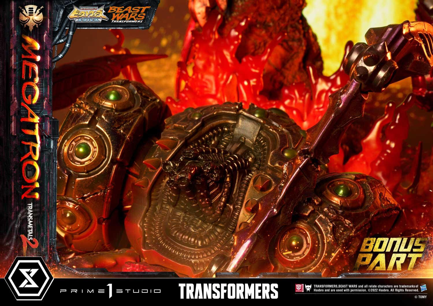 Beast Wars - Megatron - Tarans - Premium Masterline (PMTFB-03DXS) - Transmetal 2, DX Bonus Version (Prime 1 Studio) photo 36