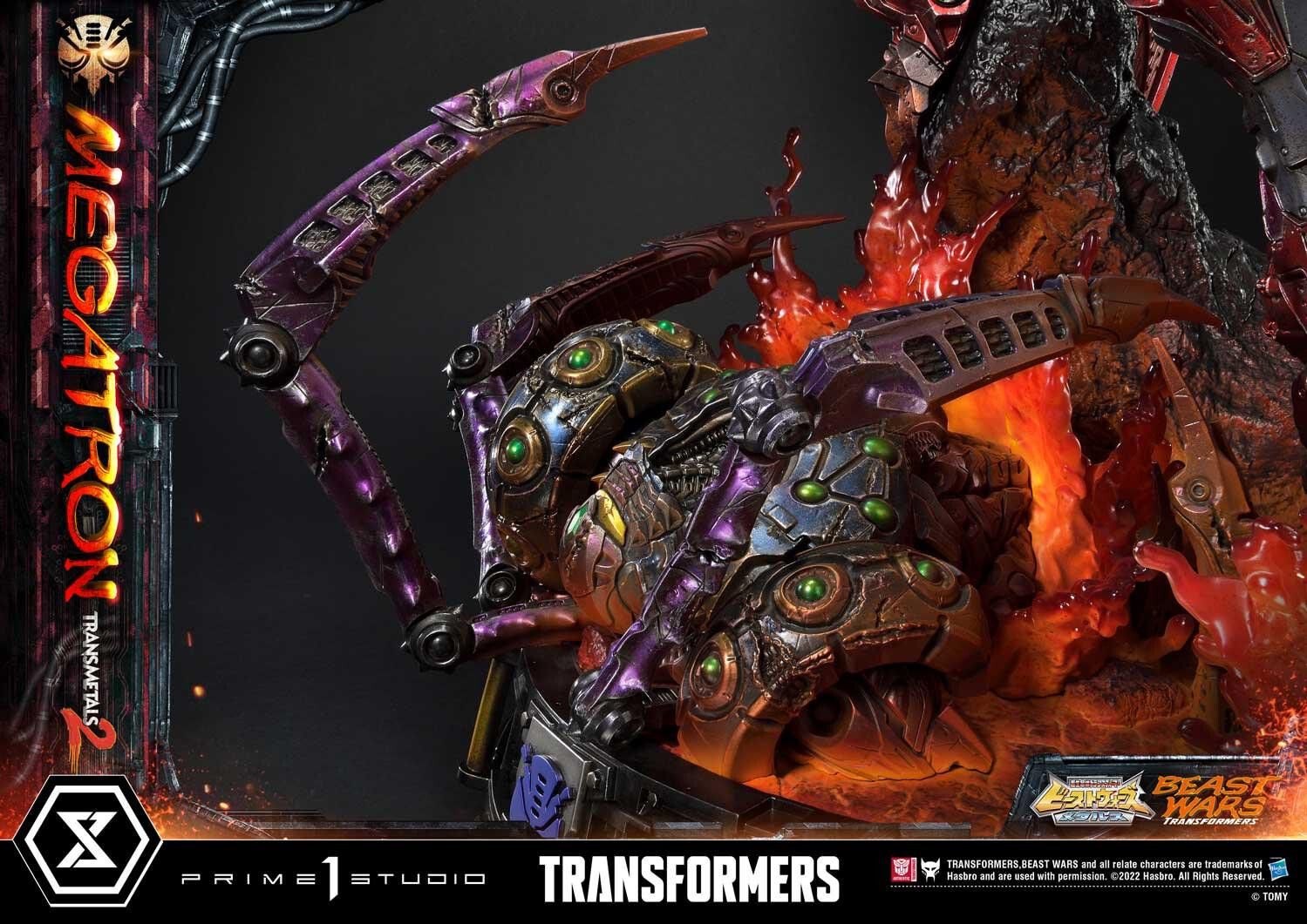Beast Wars - Megatron - Tarans - Premium Masterline (PMTFB-03DXS) - Transmetal 2, DX Bonus Version (Prime 1 Studio) photo 47