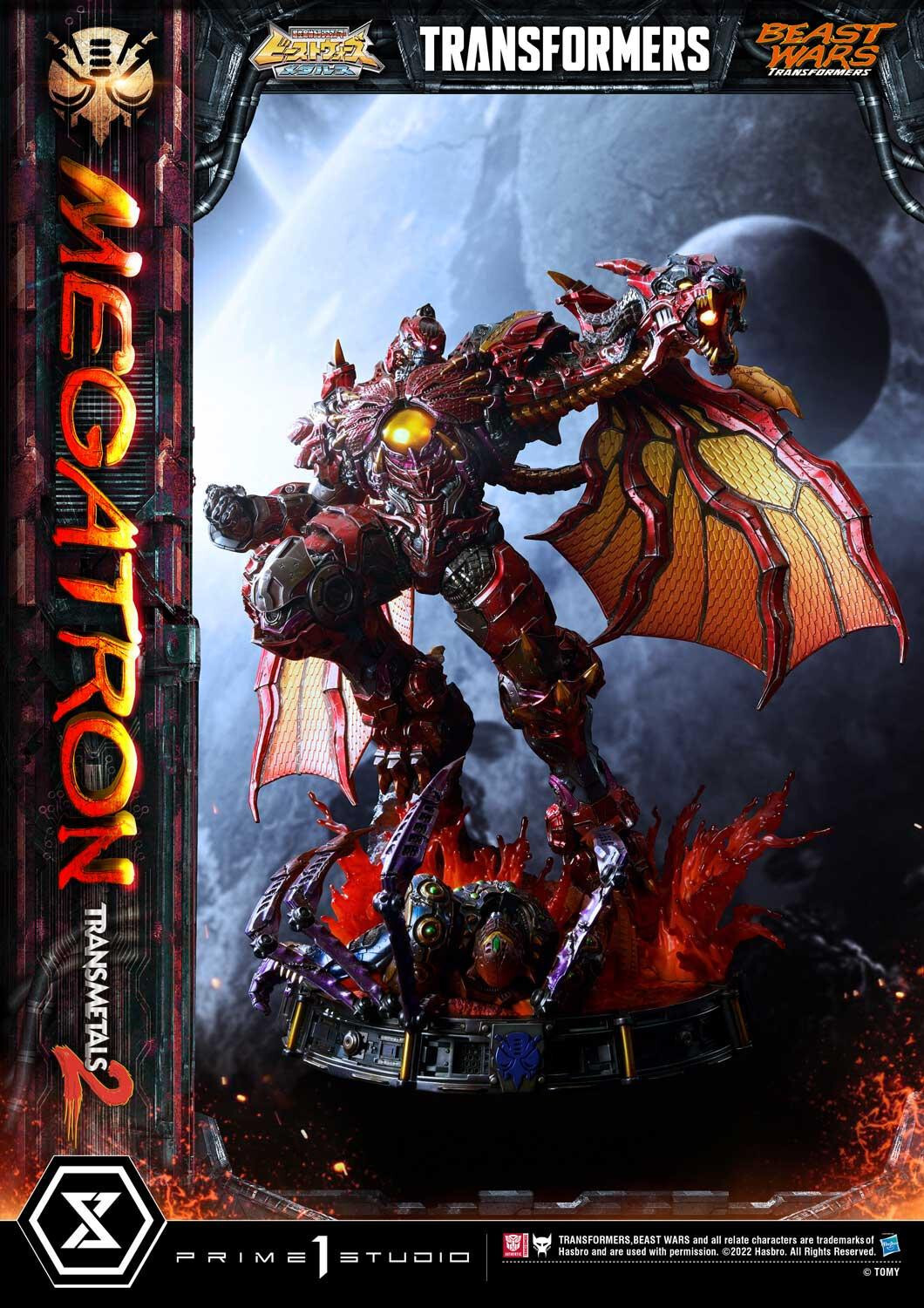 Beast Wars - Megatron - Tarans - Premium Masterline (PMTFB-03DXS) - Transmetal 2, DX Bonus Version (Prime 1 Studio) photo 63