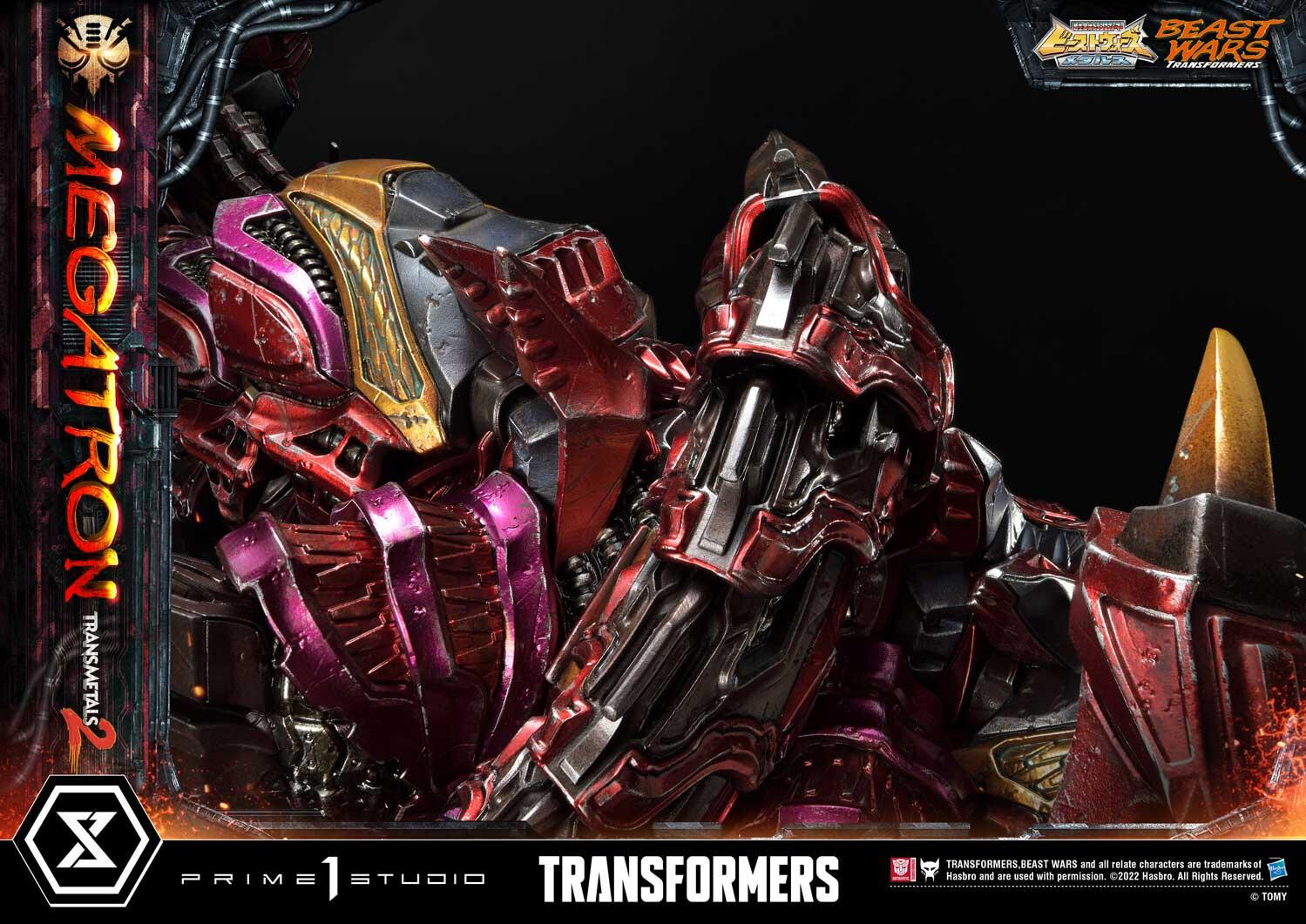 Beast Wars - Megatron - Tarans - Premium Masterline (PMTFB-03DXS) - Transmetal 2, DX Bonus Version (Prime 1 Studio) photo 64