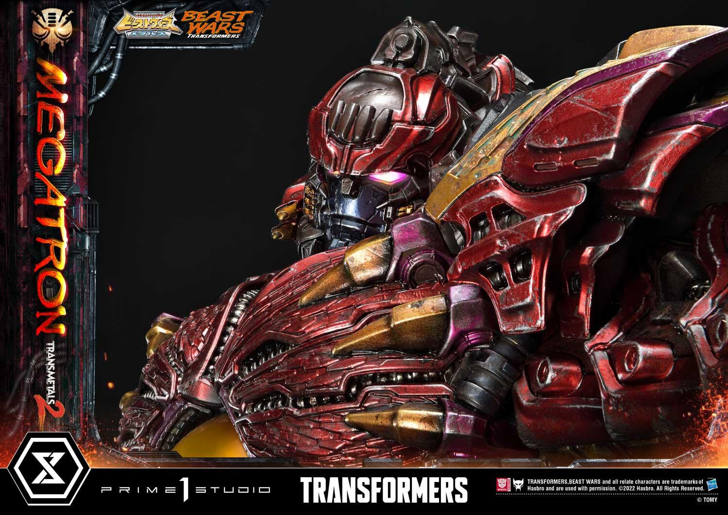 Beast Wars - Megatron - Tarans - Premium Masterline (PMTFB-03DXS) - Transmetal 2, DX Bonus Version (Prime 1 Studio) photo 66