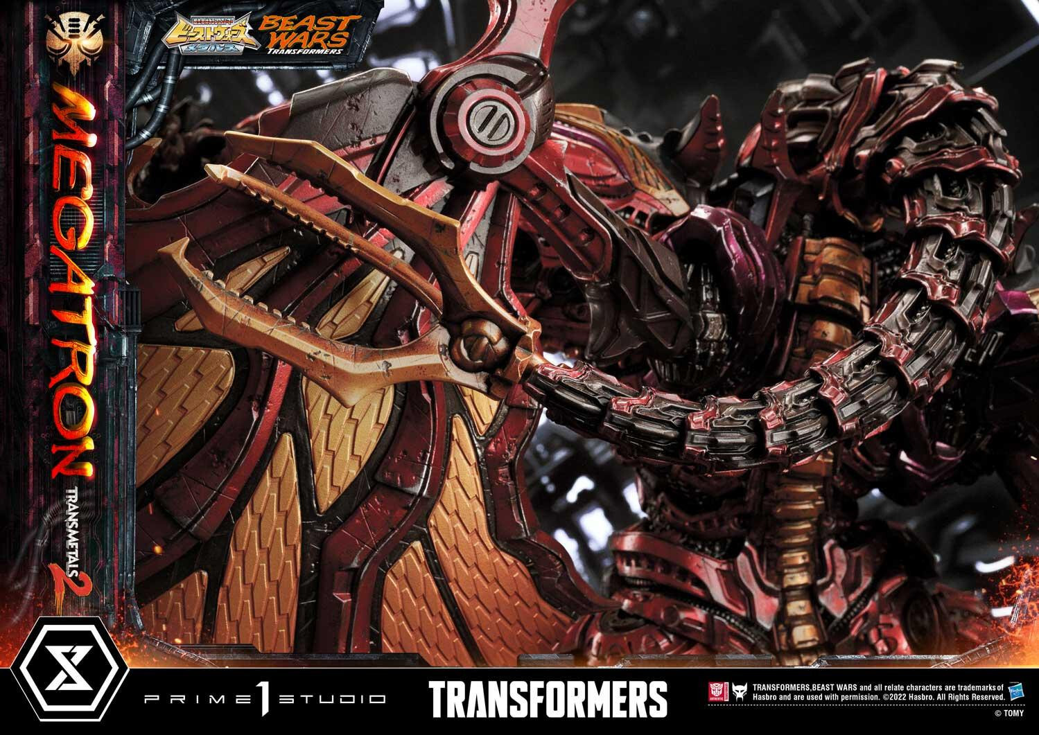 Beast Wars - Megatron - Tarans - Premium Masterline (PMTFB-03DXS) - Transmetal 2, DX Bonus Version (Prime 1 Studio) photo 69