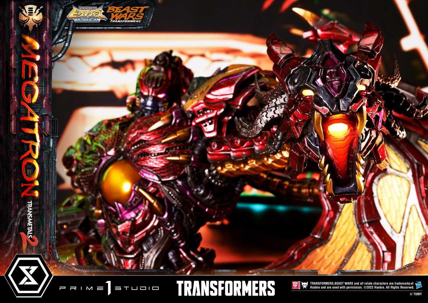 Beast Wars - Megatron - Tarans - Premium Masterline (PMTFB-03DXS) - Transmetal 2, DX Bonus Version (Prime 1 Studio) photo 70