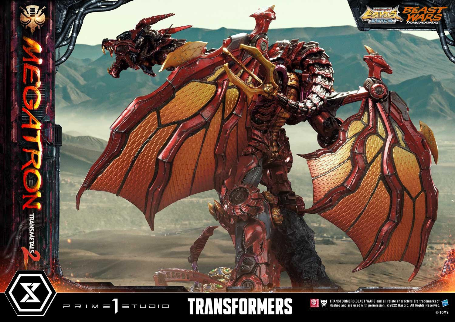 Beast Wars - Megatron - Tarans - Premium Masterline (PMTFB-03DXS) - Transmetal 2, DX Bonus Version (Prime 1 Studio) photo 72
