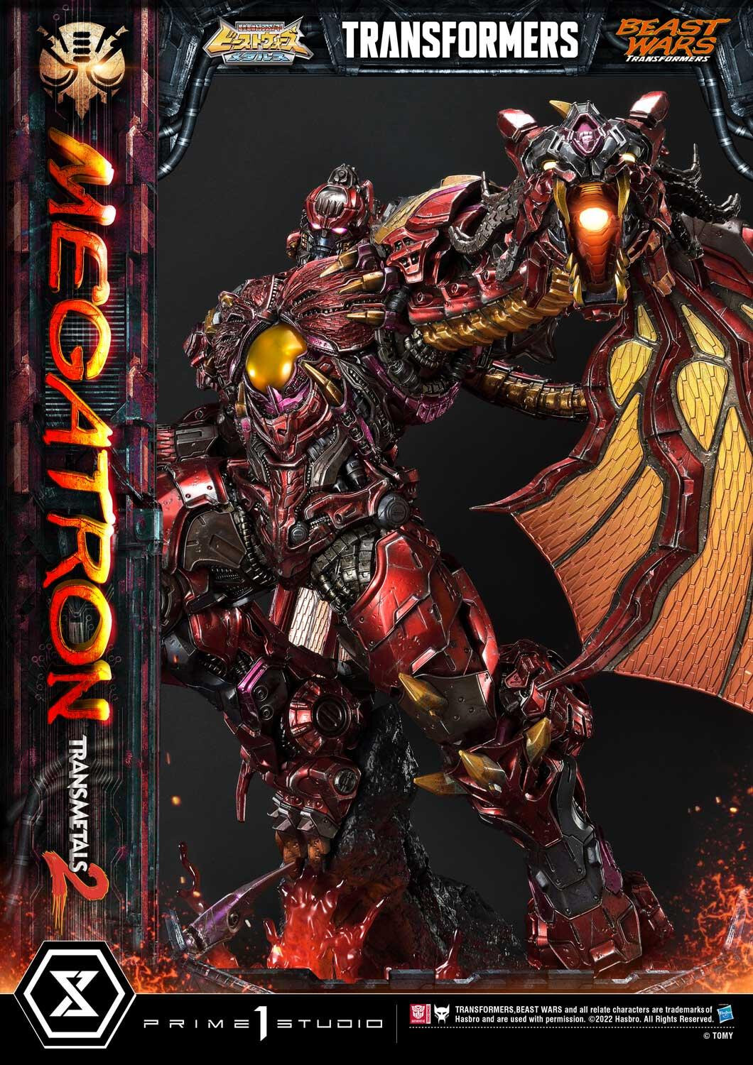 Beast Wars - Megatron - Tarans - Premium Masterline (PMTFB-03DXS) - Transmetal 2, DX Bonus Version (Prime 1 Studio) photo 76