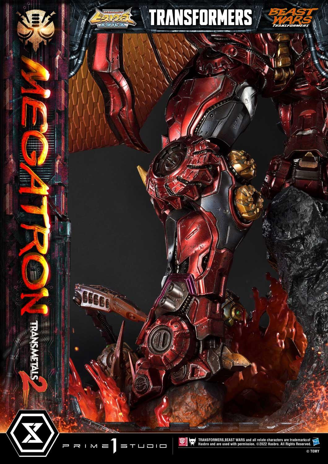 Beast Wars - Megatron - Tarans - Premium Masterline (PMTFB-03DXS) - Transmetal 2, DX Bonus Version (Prime 1 Studio) photo 80
