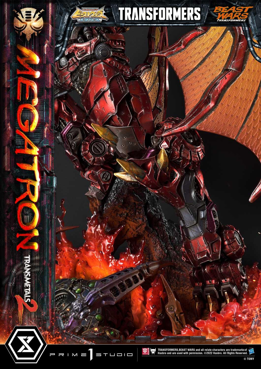 Beast Wars - Megatron - Tarans - Premium Masterline (PMTFB-03DXS) - Transmetal 2, DX Bonus Version (Prime 1 Studio) photo 81