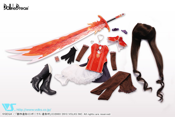 Shining Blade - Sakuya - Dollfie Dream - 1/3 - Mode: Crimson (Volks)