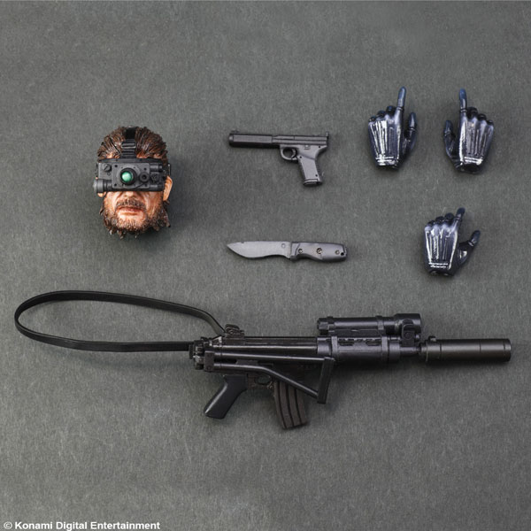Metal Gear Solid V: Ground Zeroes - Naked Snake - Play Arts Kai (Square Enix)