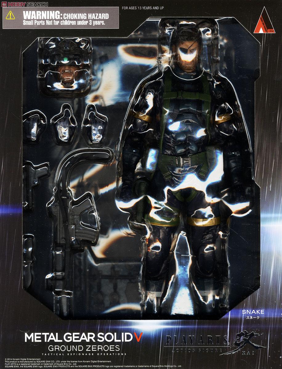 Metal Gear Solid V: Ground Zeroes - Naked Snake - Play Arts Kai (Square Enix)