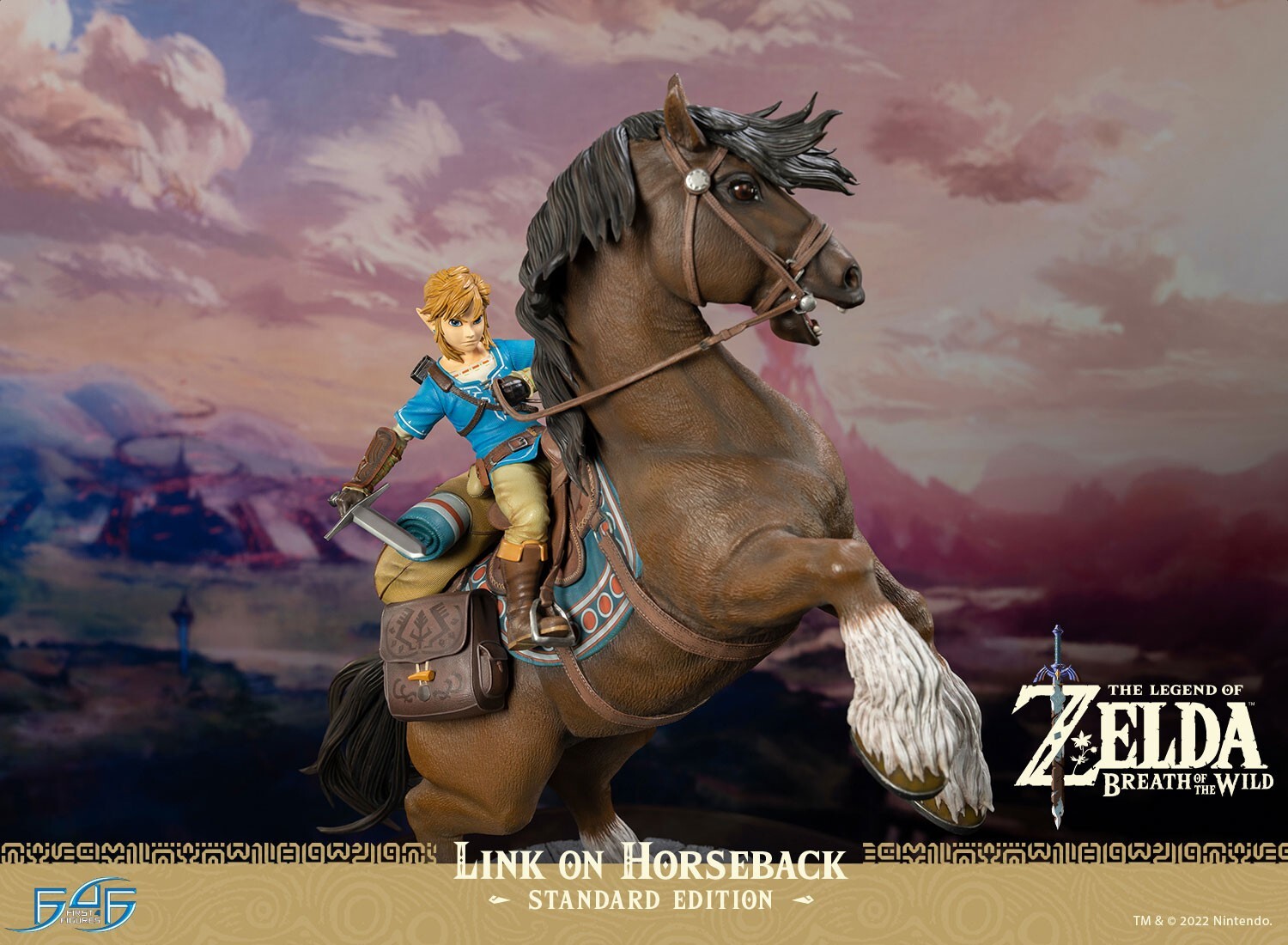 Zelda no Densetsu: Breath of the Wild - Link - Link on Horseback - Exclusive Edition (First 4 Figures) photo 4