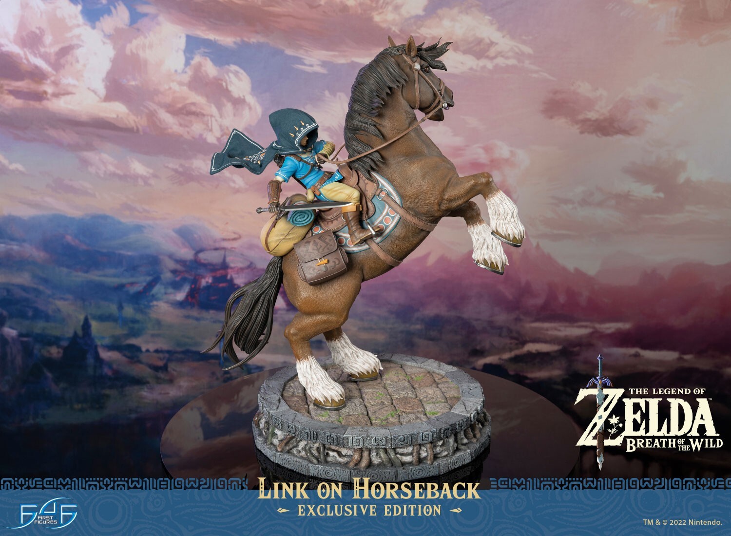Zelda no Densetsu: Breath of the Wild - Link - Link on Horseback - Exclusive Edition (First 4 Figures) photo 12