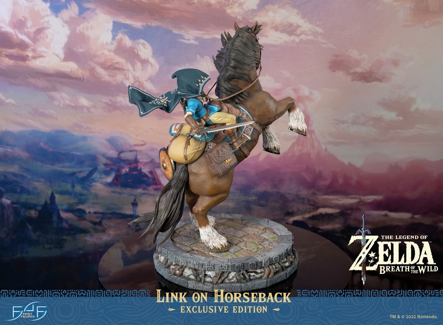 Zelda no Densetsu: Breath of the Wild - Link - Link on Horseback - Exclusive Edition (First 4 Figures) photo 15