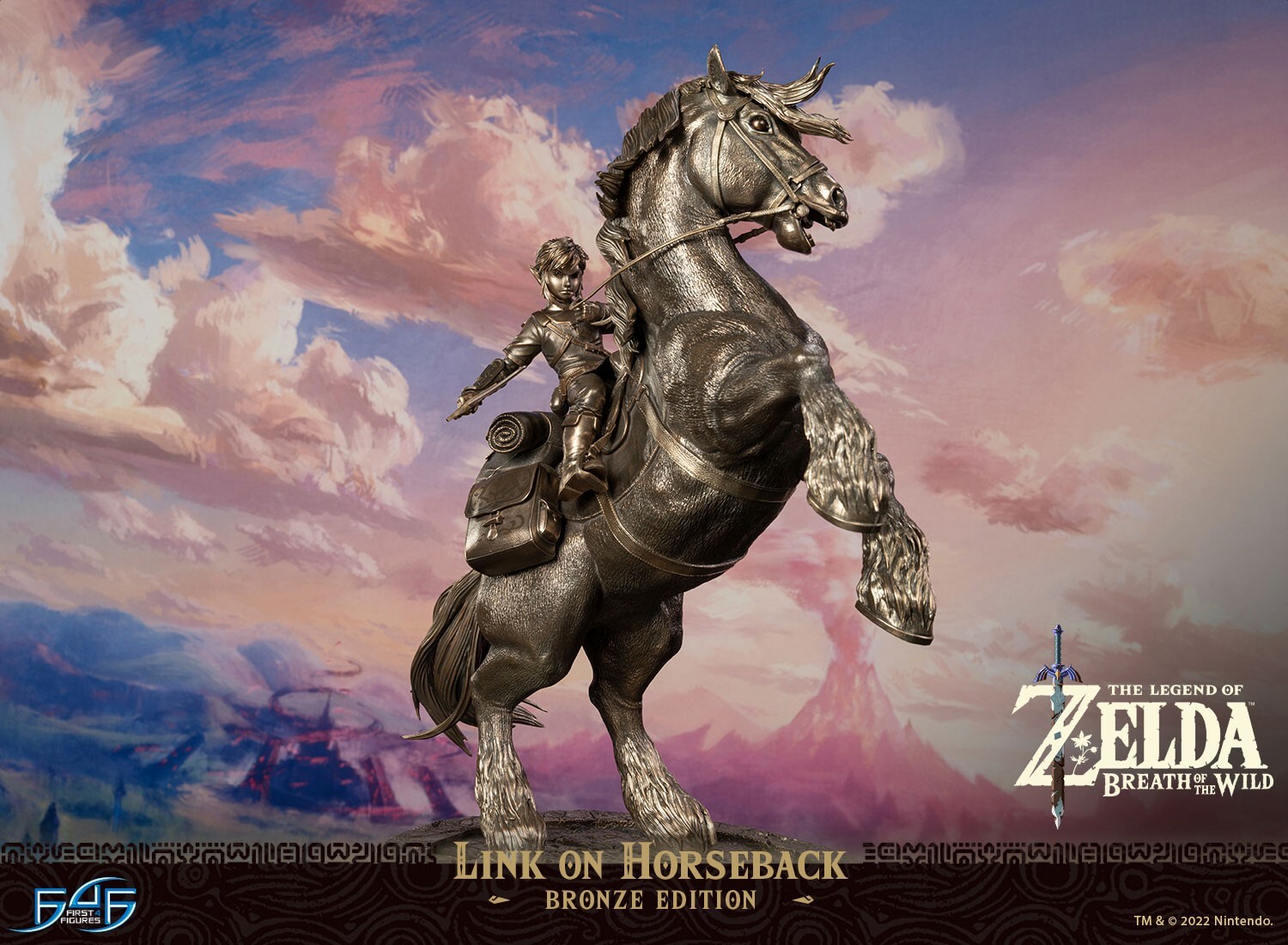 Zelda no Densetsu: Breath of the Wild - Link - Link on Horseback - Bronze Edition (First 4 Figures) photo 2