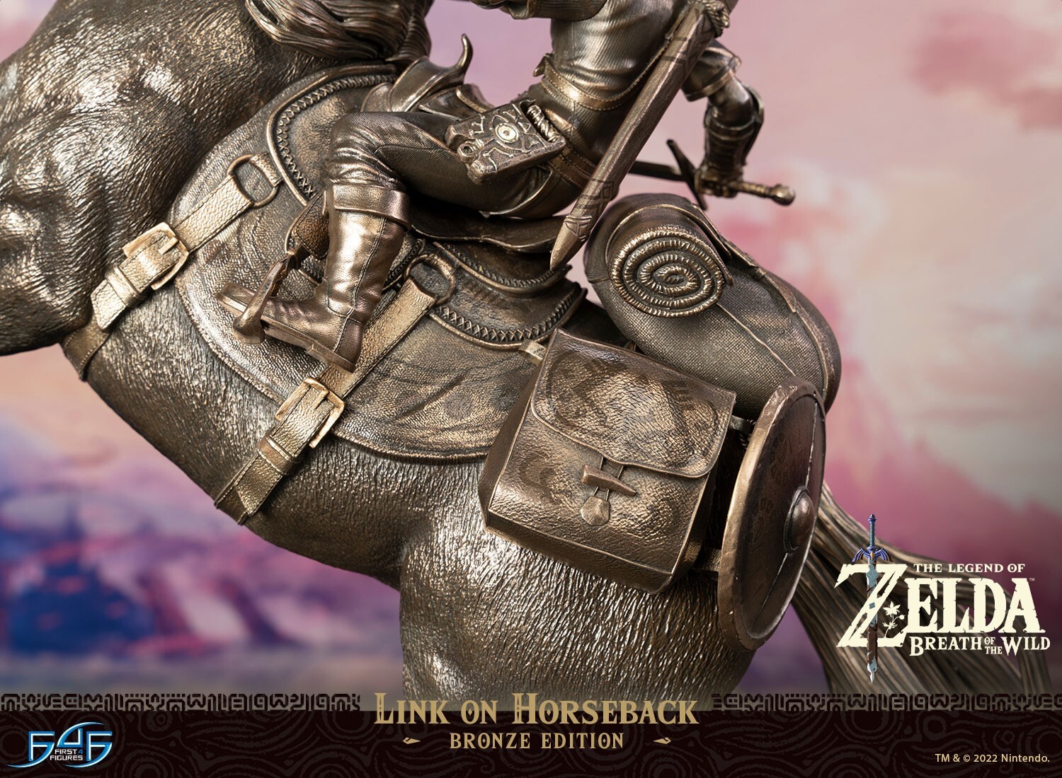 Zelda no Densetsu: Breath of the Wild - Link - Link on Horseback - Bronze Edition (First 4 Figures) photo 5