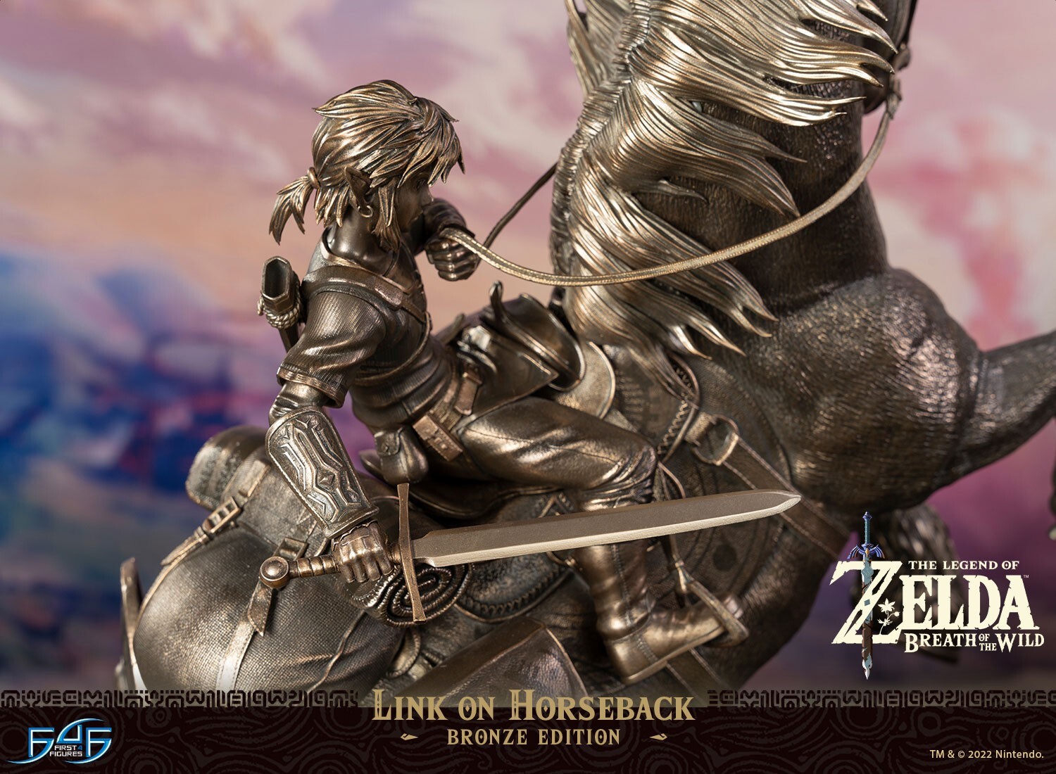 Zelda no Densetsu: Breath of the Wild - Link - Link on Horseback - Bronze Edition (First 4 Figures) photo 8