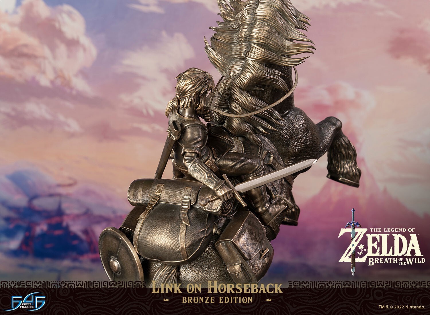 Zelda no Densetsu: Breath of the Wild - Link - Link on Horseback - Bronze Edition (First 4 Figures) photo 9