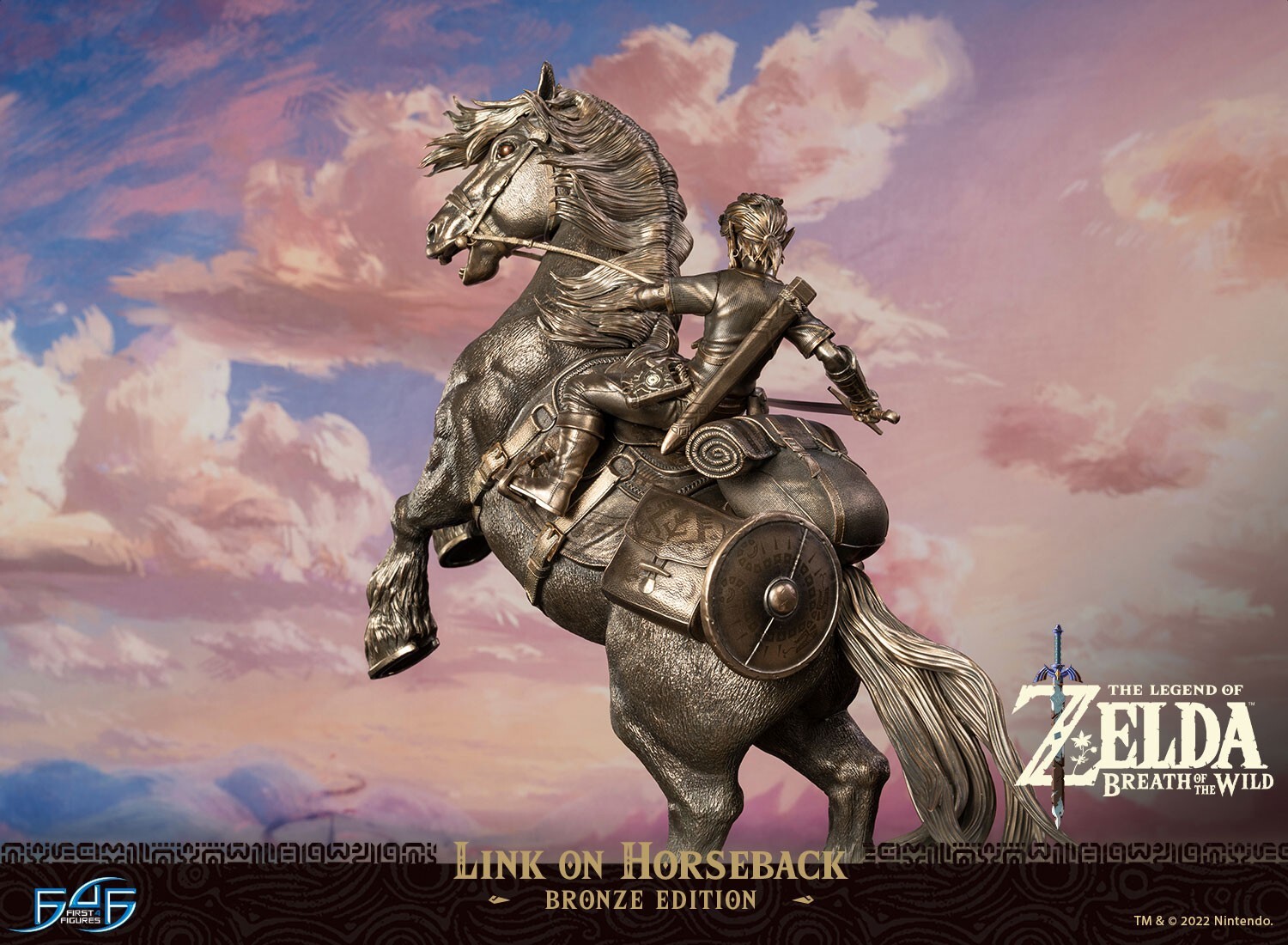 Zelda no Densetsu: Breath of the Wild - Link - Link on Horseback - Bronze Edition (First 4 Figures) photo 10