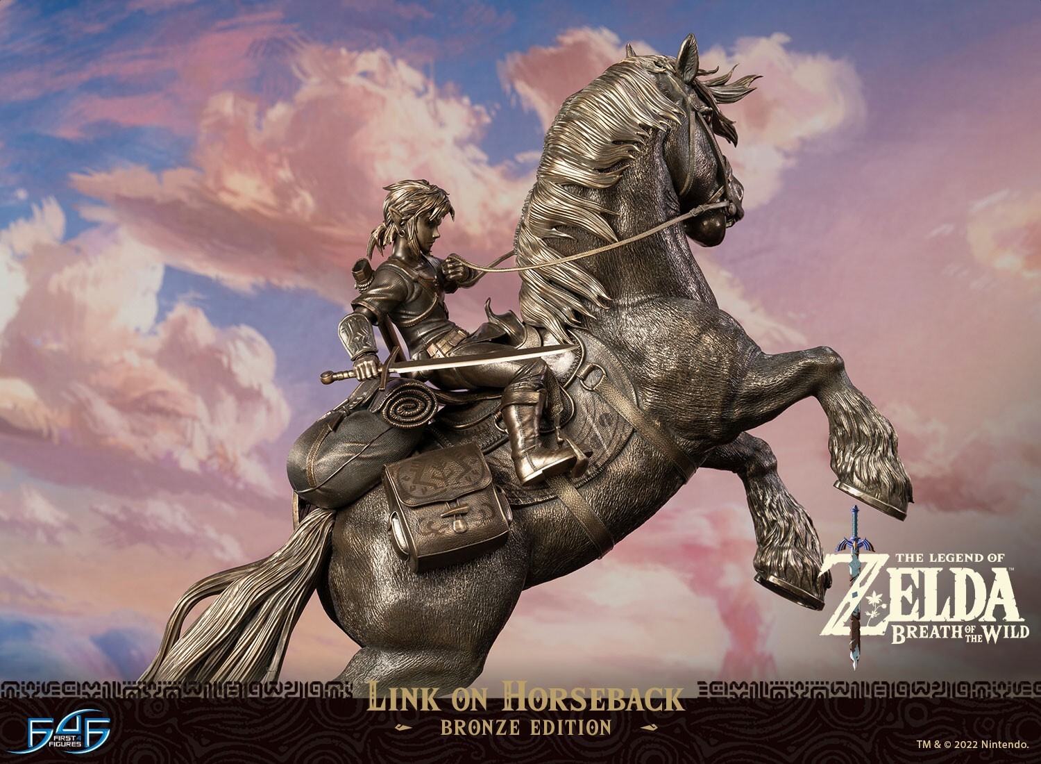 Zelda no Densetsu: Breath of the Wild - Link - Link on Horseback - Bronze Edition (First 4 Figures) photo 11