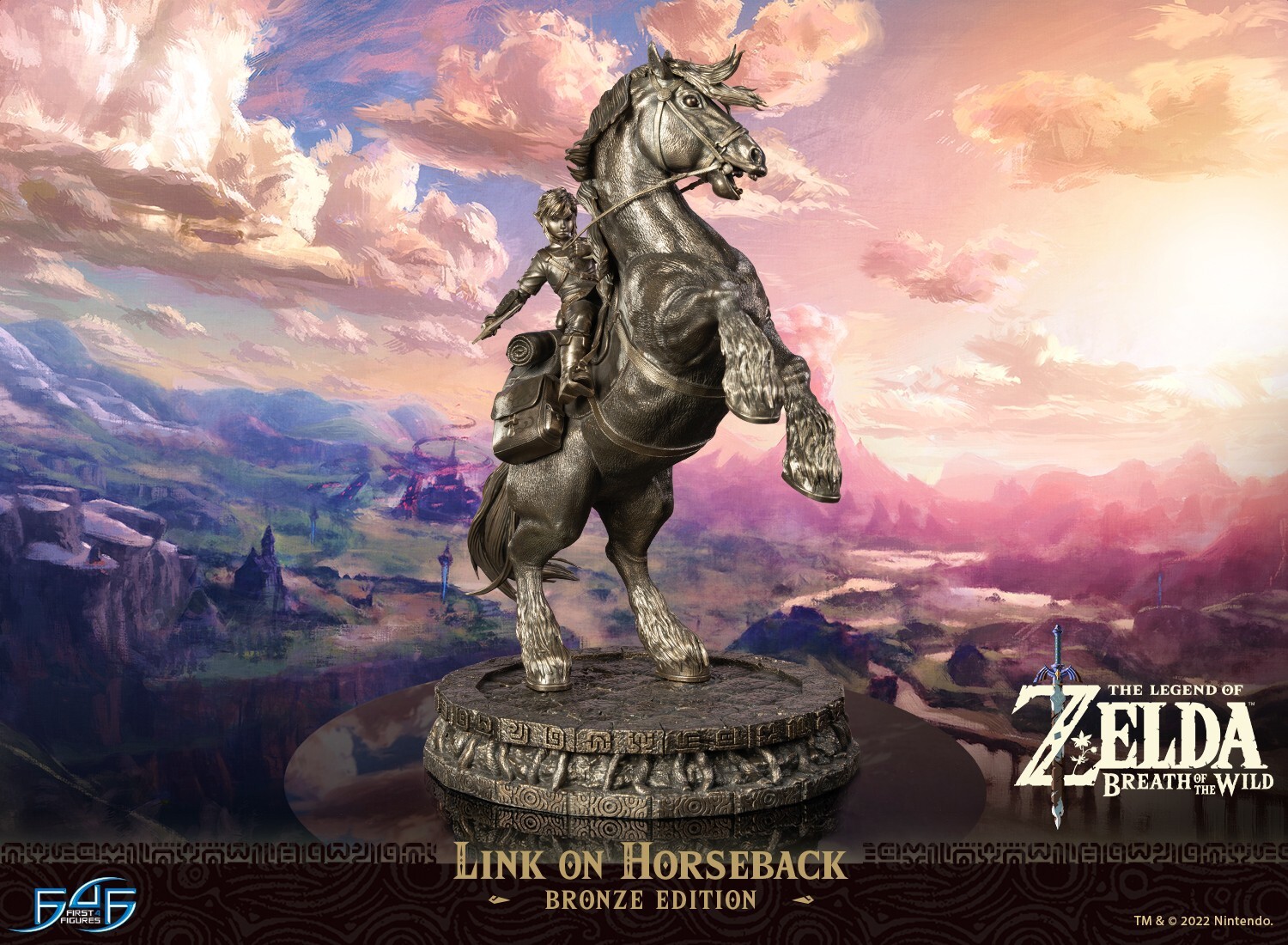 Zelda no Densetsu: Breath of the Wild - Link - Link on Horseback - Bronze Edition (First 4 Figures) photo 12
