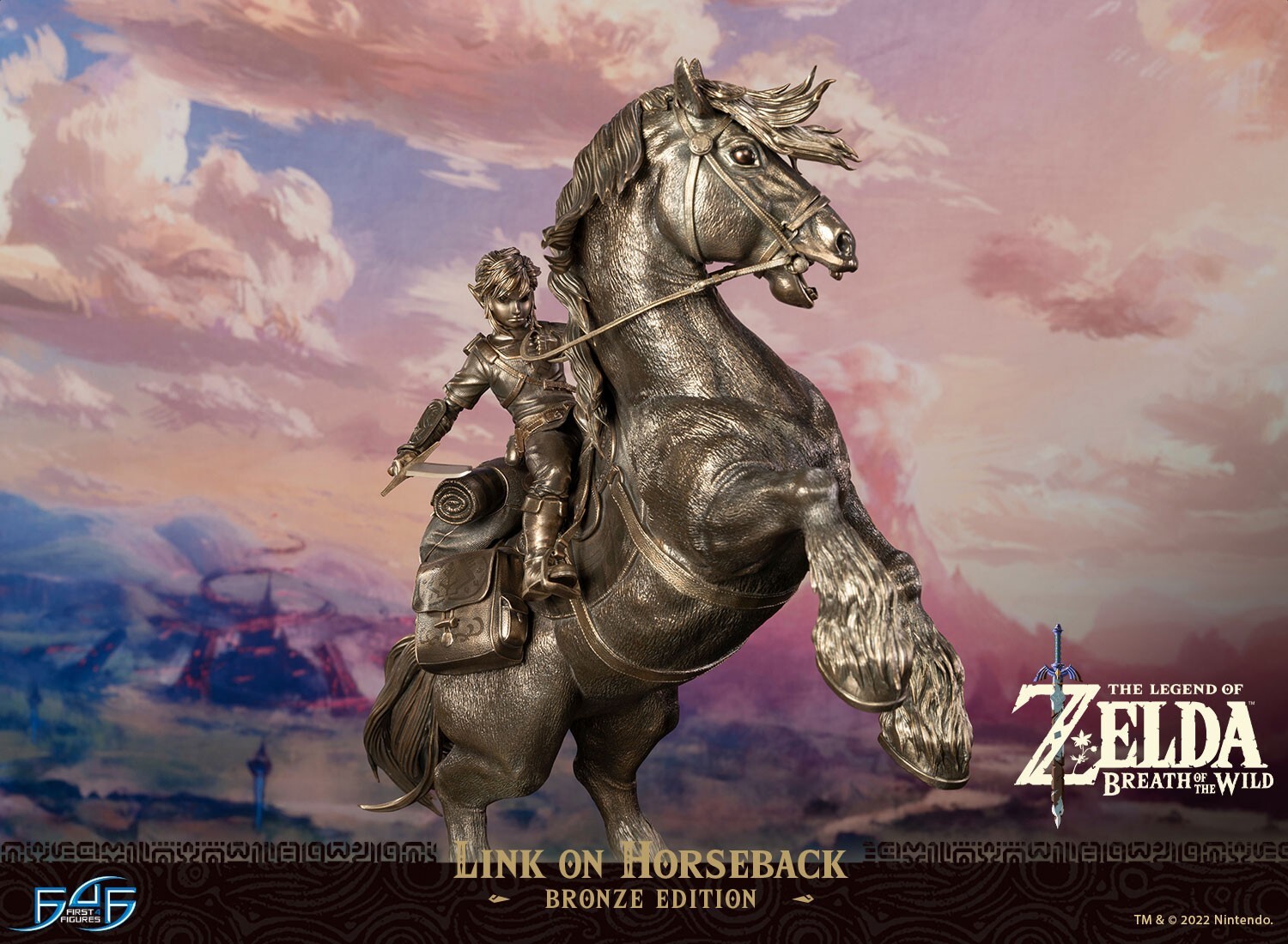 Zelda no Densetsu: Breath of the Wild - Link - Link on Horseback - Bronze Edition (First 4 Figures) photo 13
