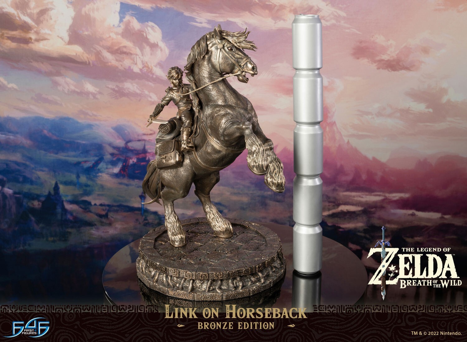 Zelda no Densetsu: Breath of the Wild - Link - Link on Horseback - Bronze Edition (First 4 Figures) photo 14