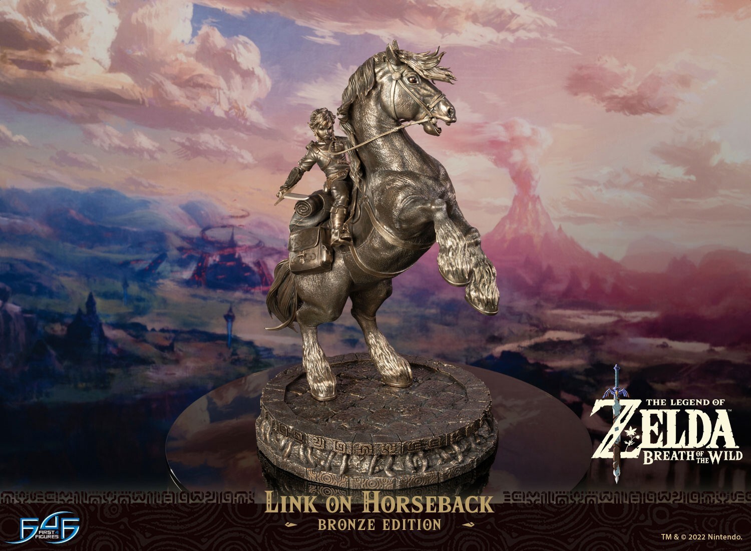 Zelda no Densetsu: Breath of the Wild - Link - Link on Horseback - Bronze Edition (First 4 Figures) photo 15