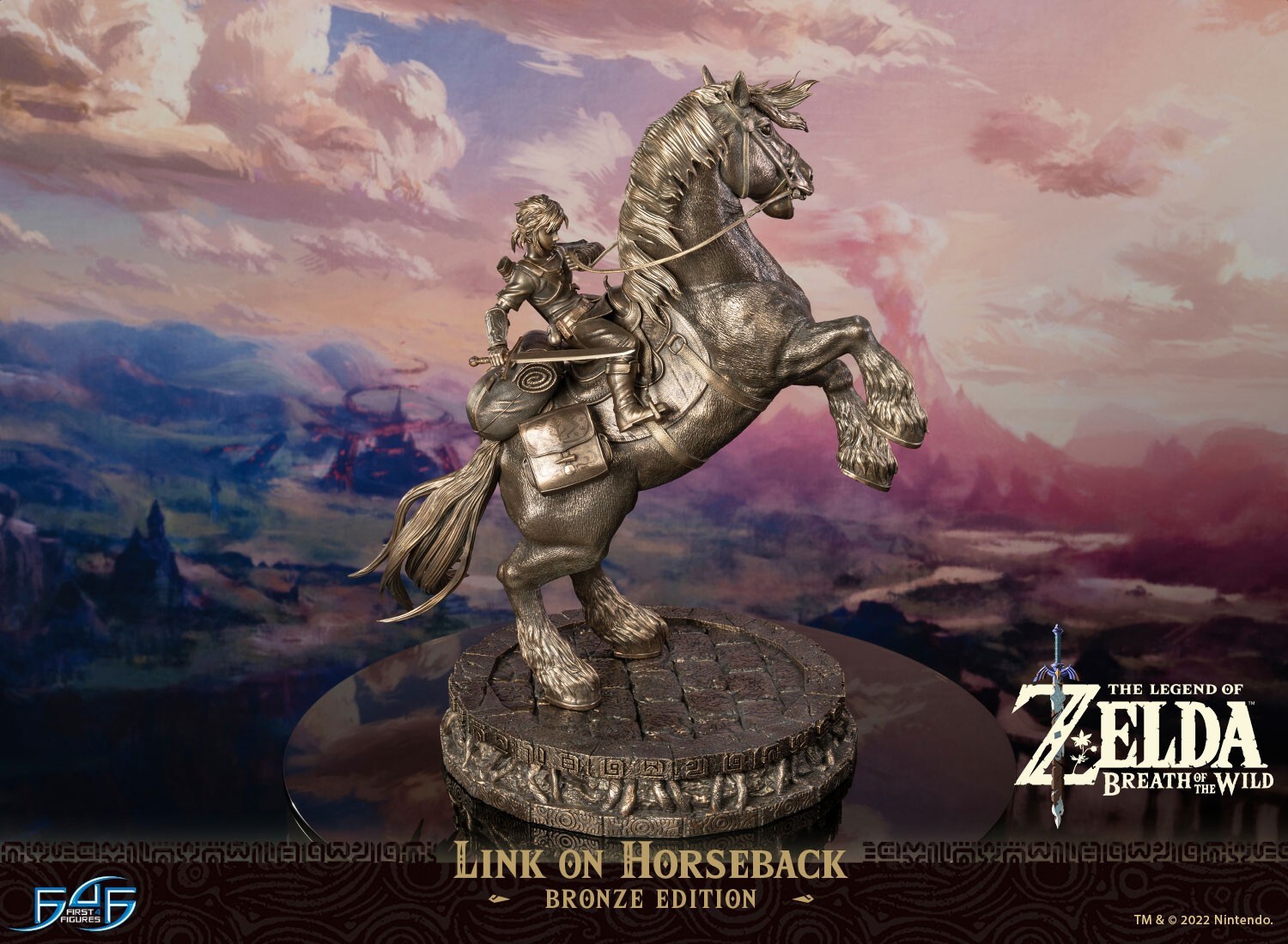 Zelda no Densetsu: Breath of the Wild - Link - Link on Horseback - Bronze Edition (First 4 Figures) photo 16