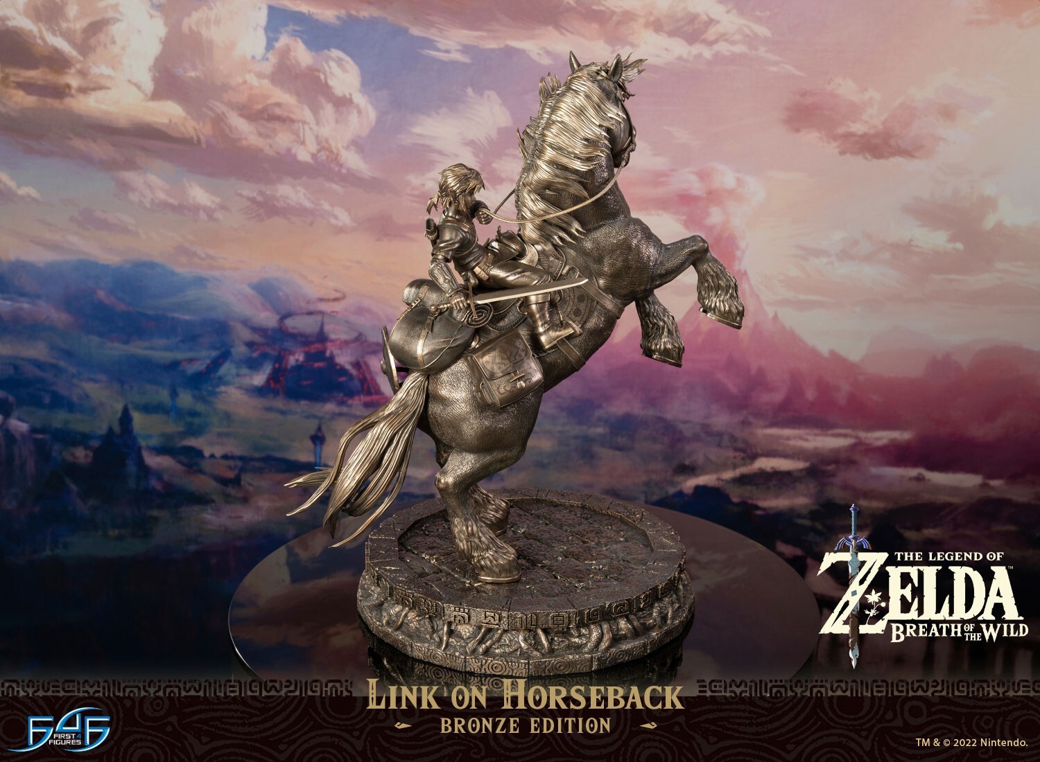 Zelda no Densetsu: Breath of the Wild - Link - Link on Horseback - Bronze Edition (First 4 Figures) photo 17