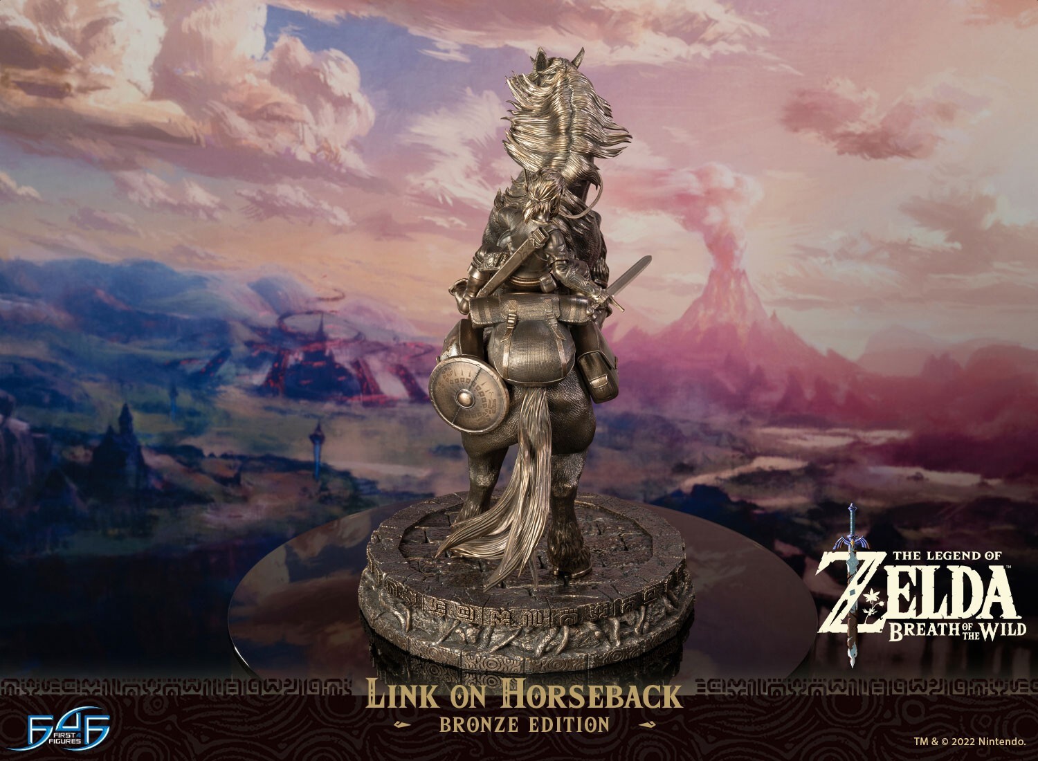 Zelda no Densetsu: Breath of the Wild - Link - Link on Horseback - Bronze Edition (First 4 Figures) photo 18