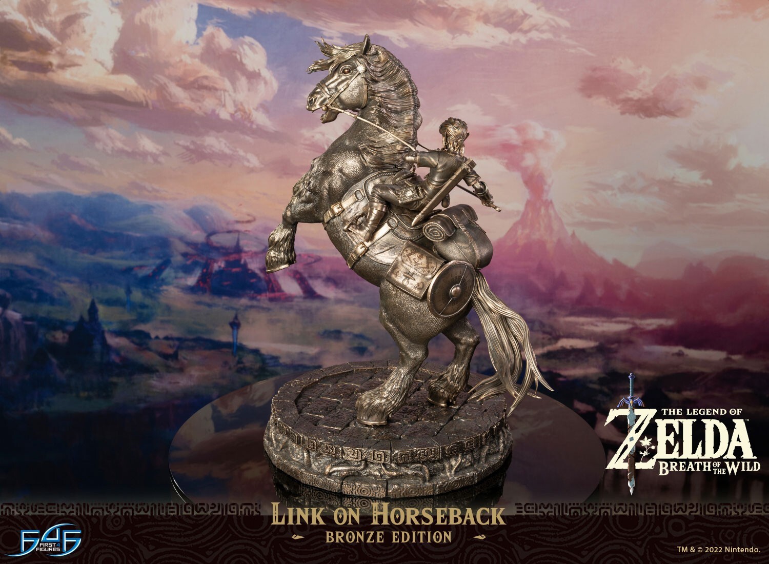 Zelda no Densetsu: Breath of the Wild - Link - Link on Horseback - Bronze Edition (First 4 Figures) photo 19
