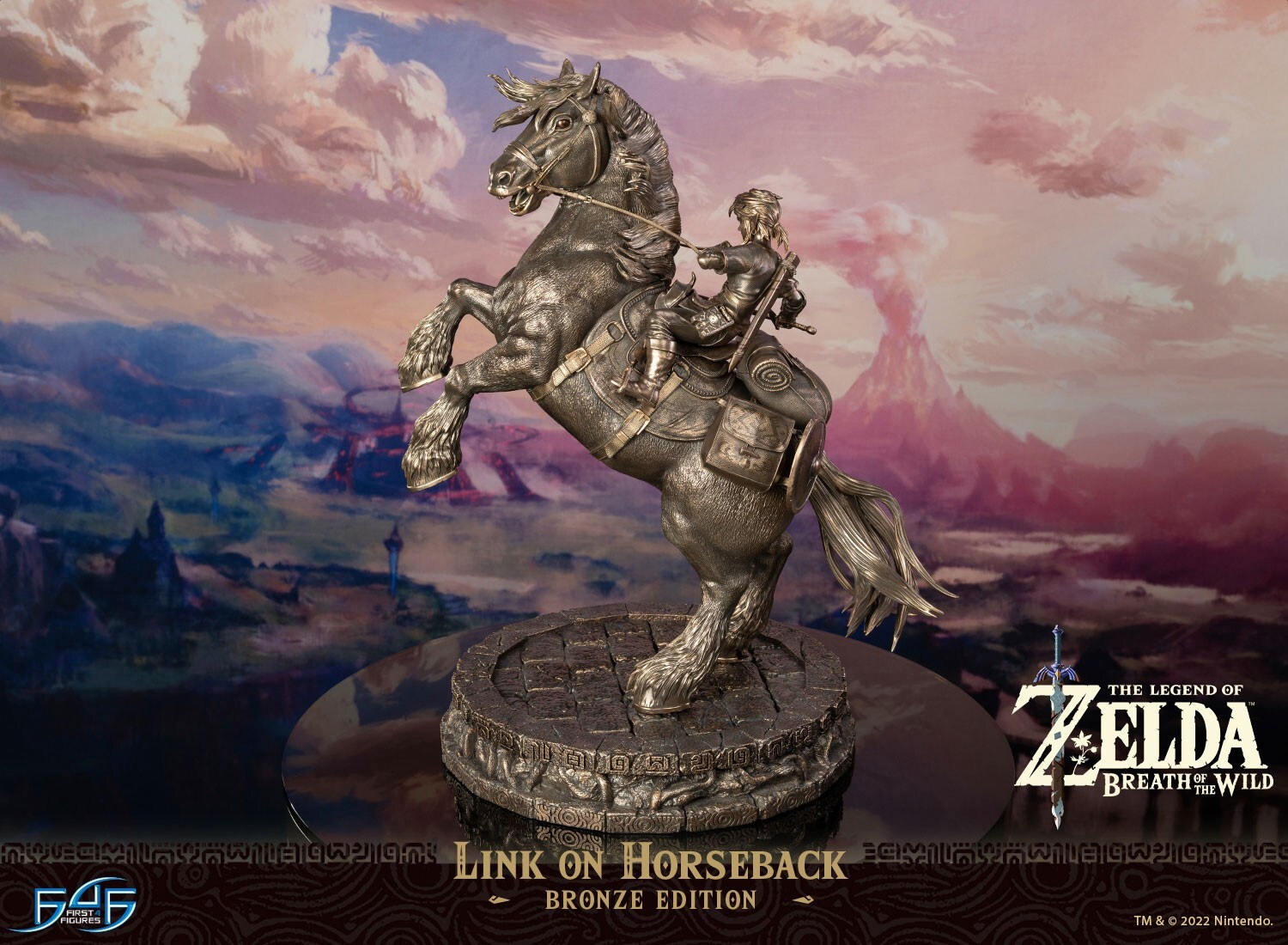 Zelda no Densetsu: Breath of the Wild - Link - Link on Horseback - Bronze Edition (First 4 Figures) photo 20