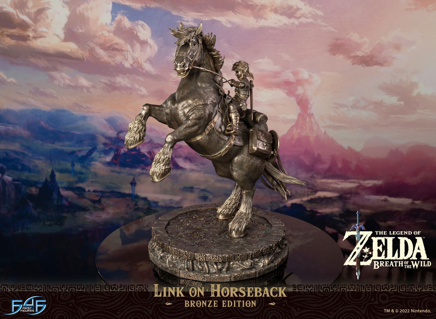 Zelda no Densetsu: Breath of the Wild - Link - Link on Horseback - Bronze Edition (First 4 Figures) photo 21