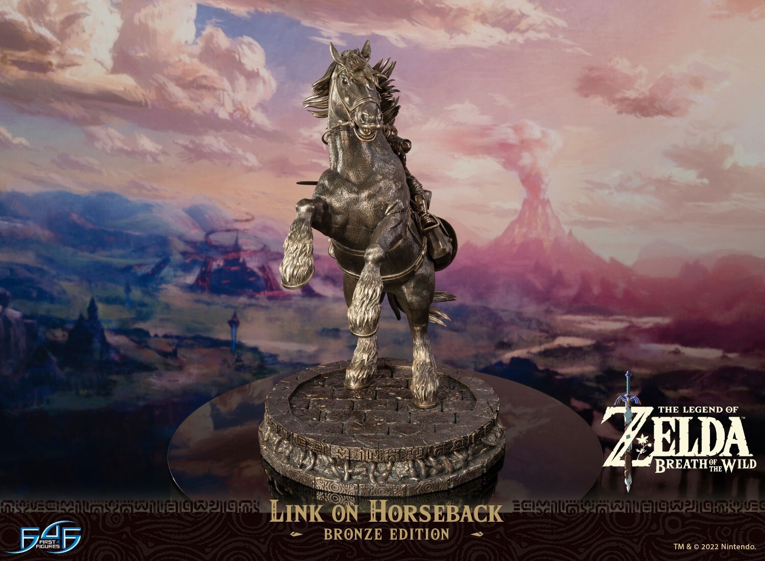 Zelda no Densetsu: Breath of the Wild - Link - Link on Horseback - Bronze Edition (First 4 Figures) photo 22