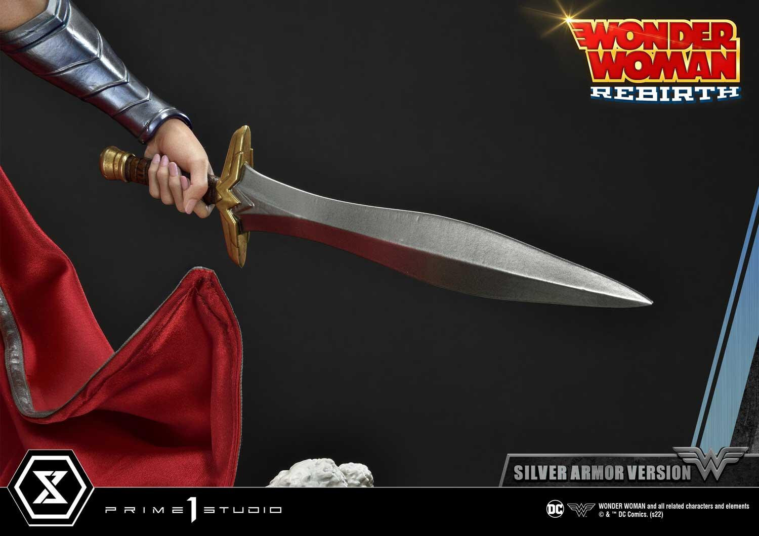 Wonder Woman Rebirth - Wonder Woman - Museum Masterline Series  (MMDC-51LM) - 1/3 - Silver Armor Version (Prime 1 Studio) photo 4