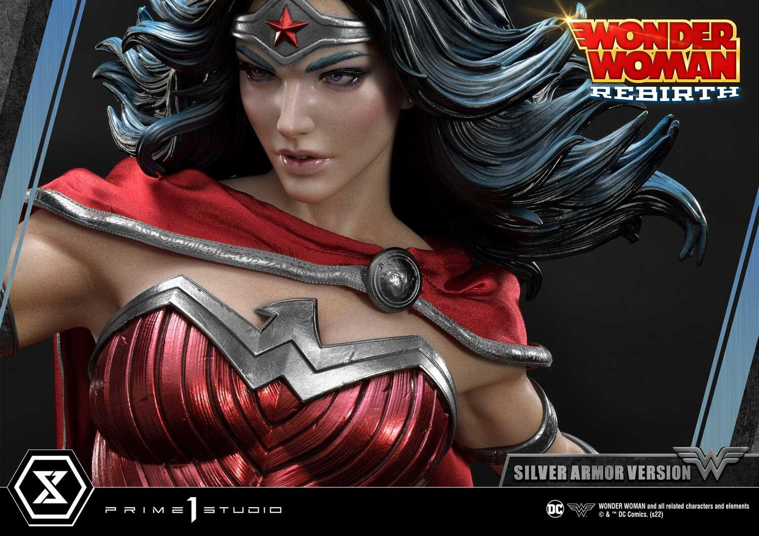 Wonder Woman Rebirth - Wonder Woman - Museum Masterline Series  (MMDC-51LM) - 1/3 - Silver Armor Version (Prime 1 Studio) photo 6