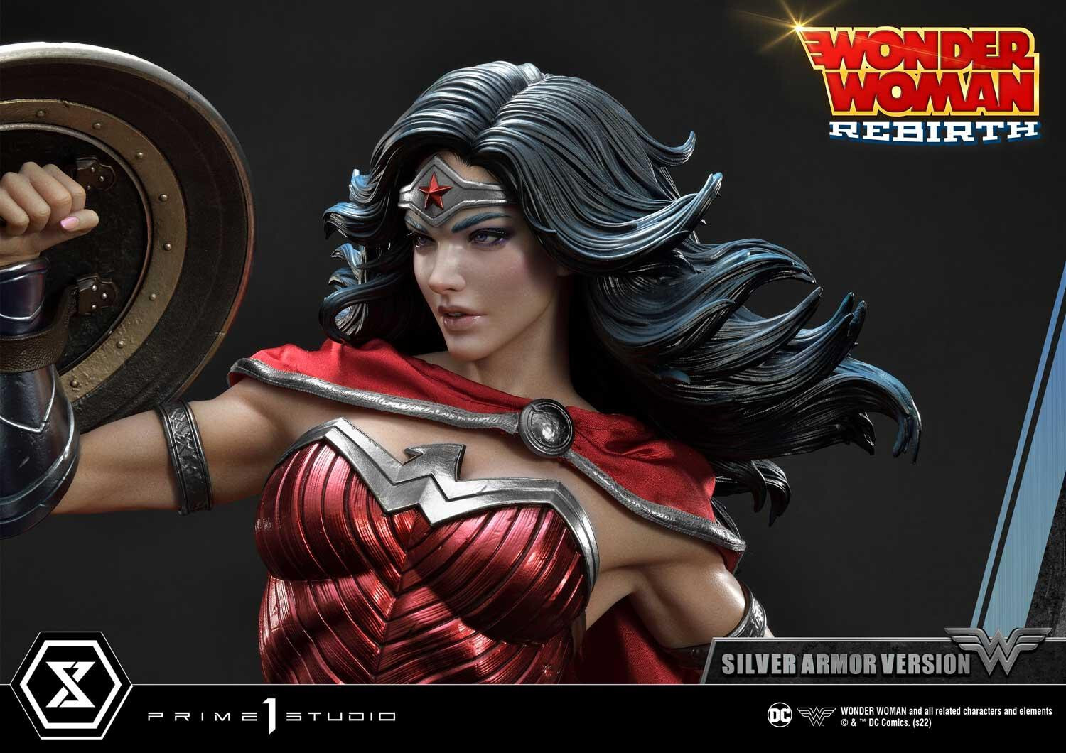 Wonder Woman Rebirth - Wonder Woman - Museum Masterline Series  (MMDC-51LM) - 1/3 - Silver Armor Version (Prime 1 Studio) photo 8