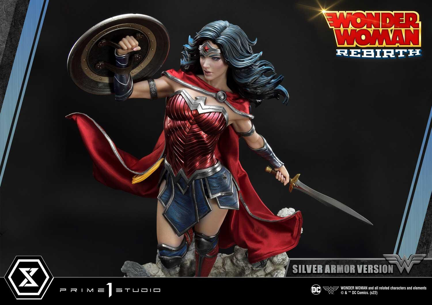 Wonder Woman Rebirth - Wonder Woman - Museum Masterline Series  (MMDC-51LM) - 1/3 - Silver Armor Version (Prime 1 Studio) photo 14