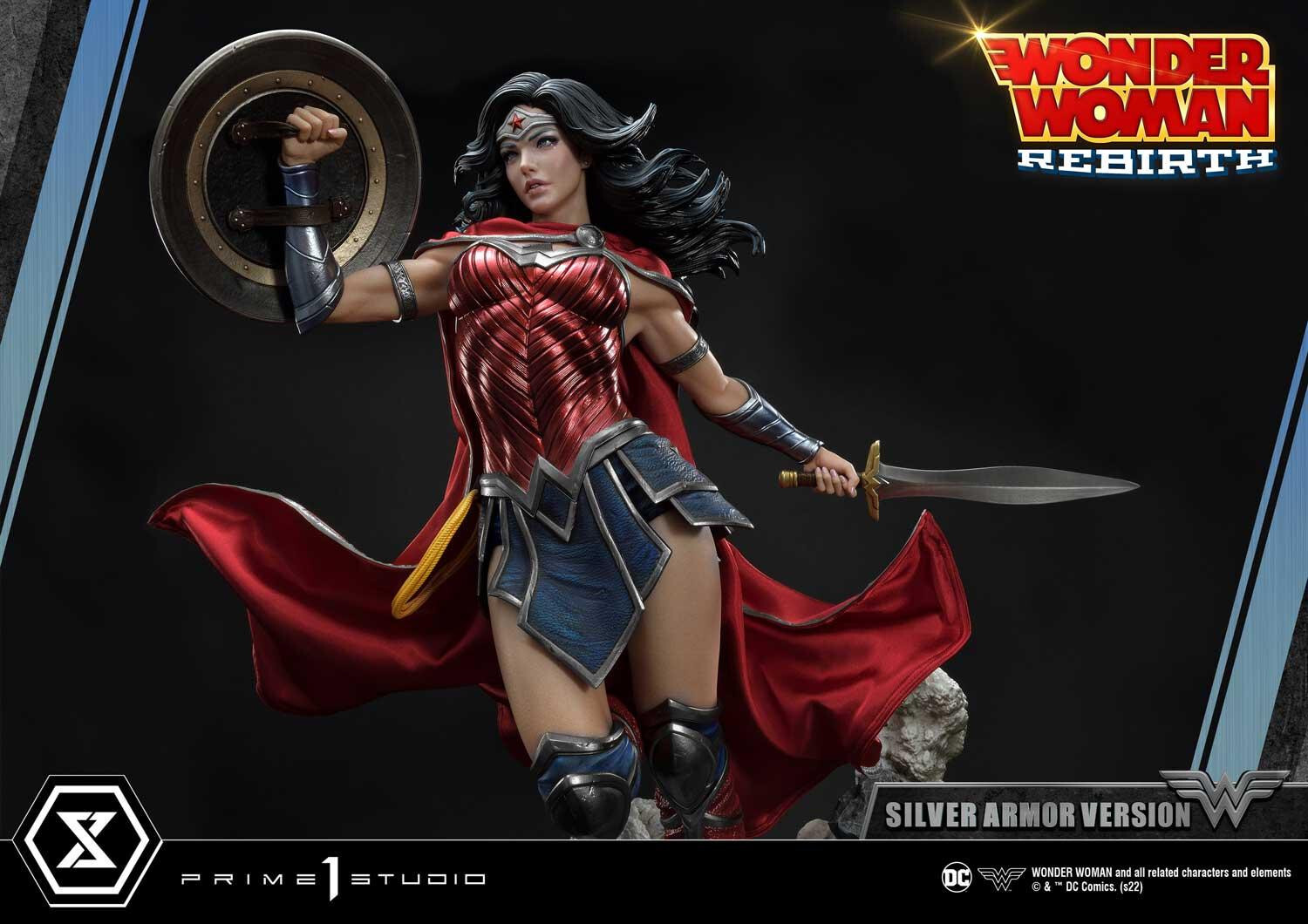 Wonder Woman Rebirth - Wonder Woman - Museum Masterline Series  (MMDC-51LM) - 1/3 - Silver Armor Version (Prime 1 Studio) photo 15