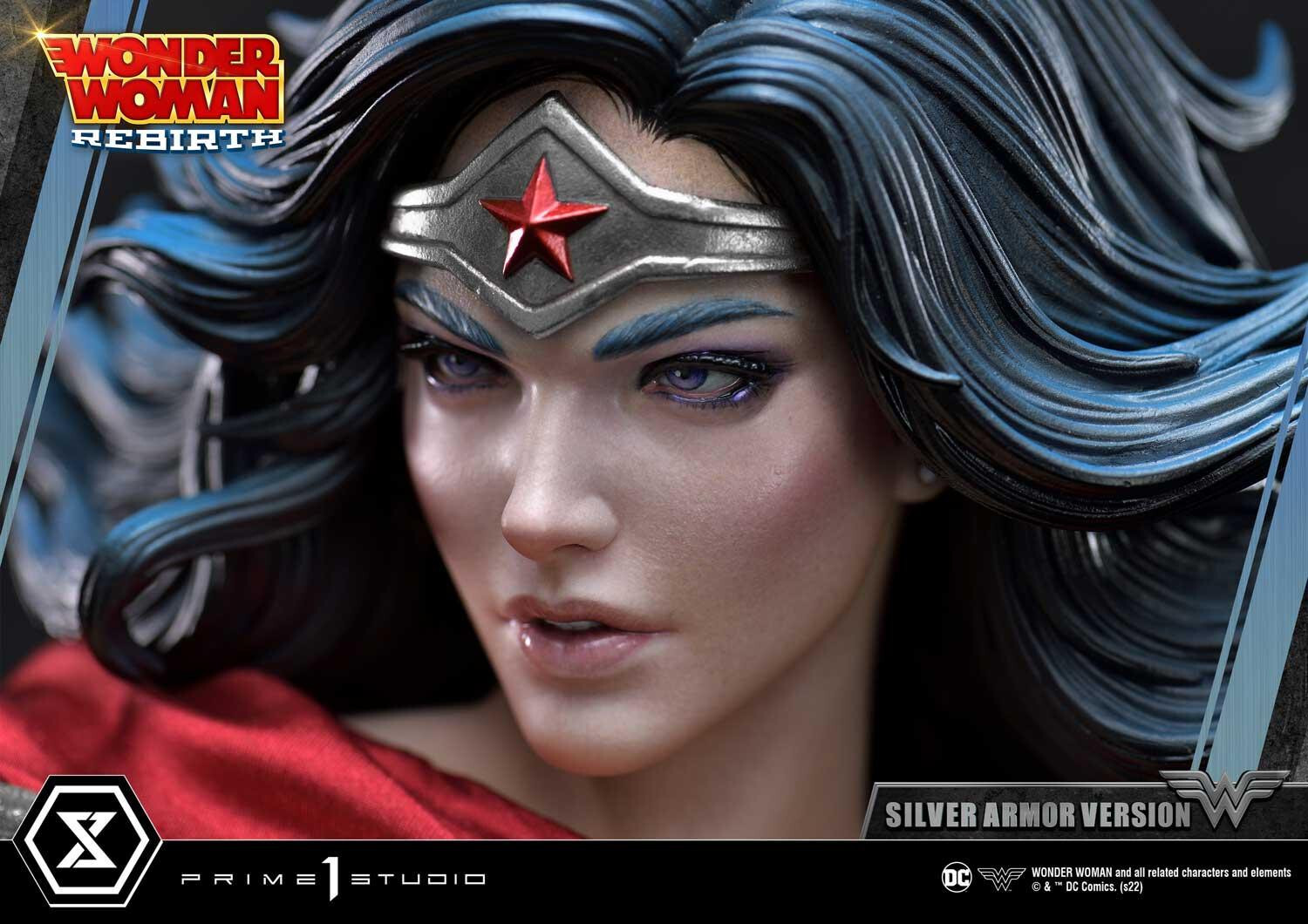 Wonder Woman Rebirth - Wonder Woman - Museum Masterline Series  (MMDC-51LM) - 1/3 - Silver Armor Version (Prime 1 Studio) photo 16