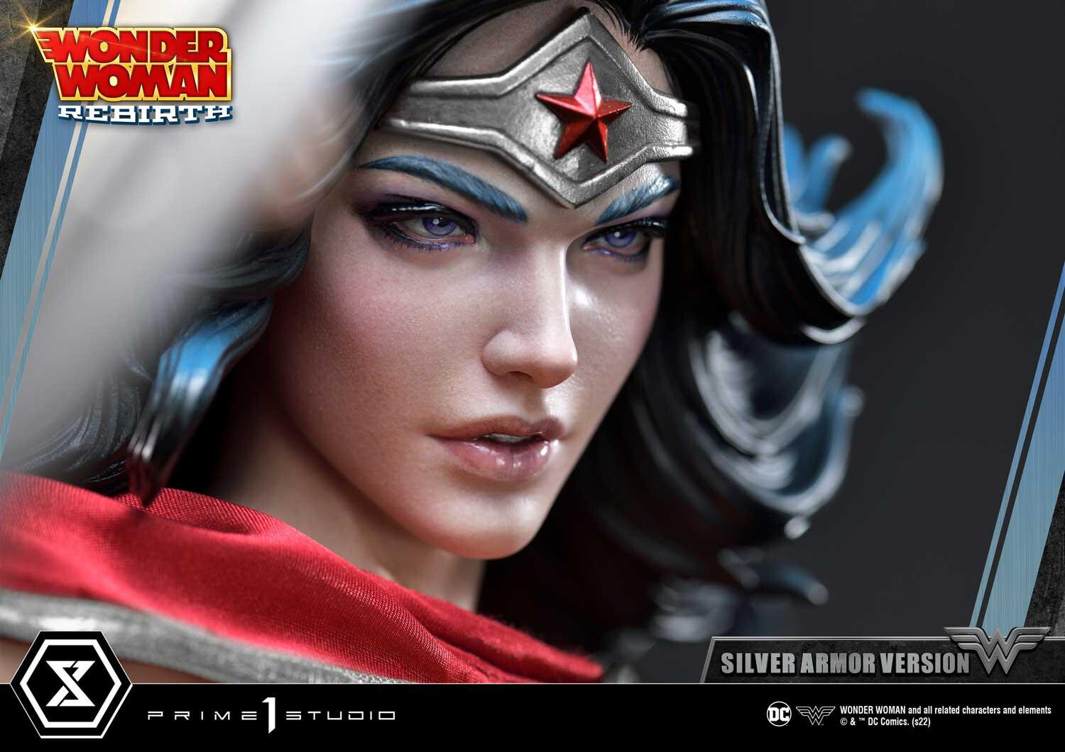 Wonder Woman Rebirth - Wonder Woman - Museum Masterline Series  (MMDC-51LM) - 1/3 - Silver Armor Version (Prime 1 Studio) photo 17