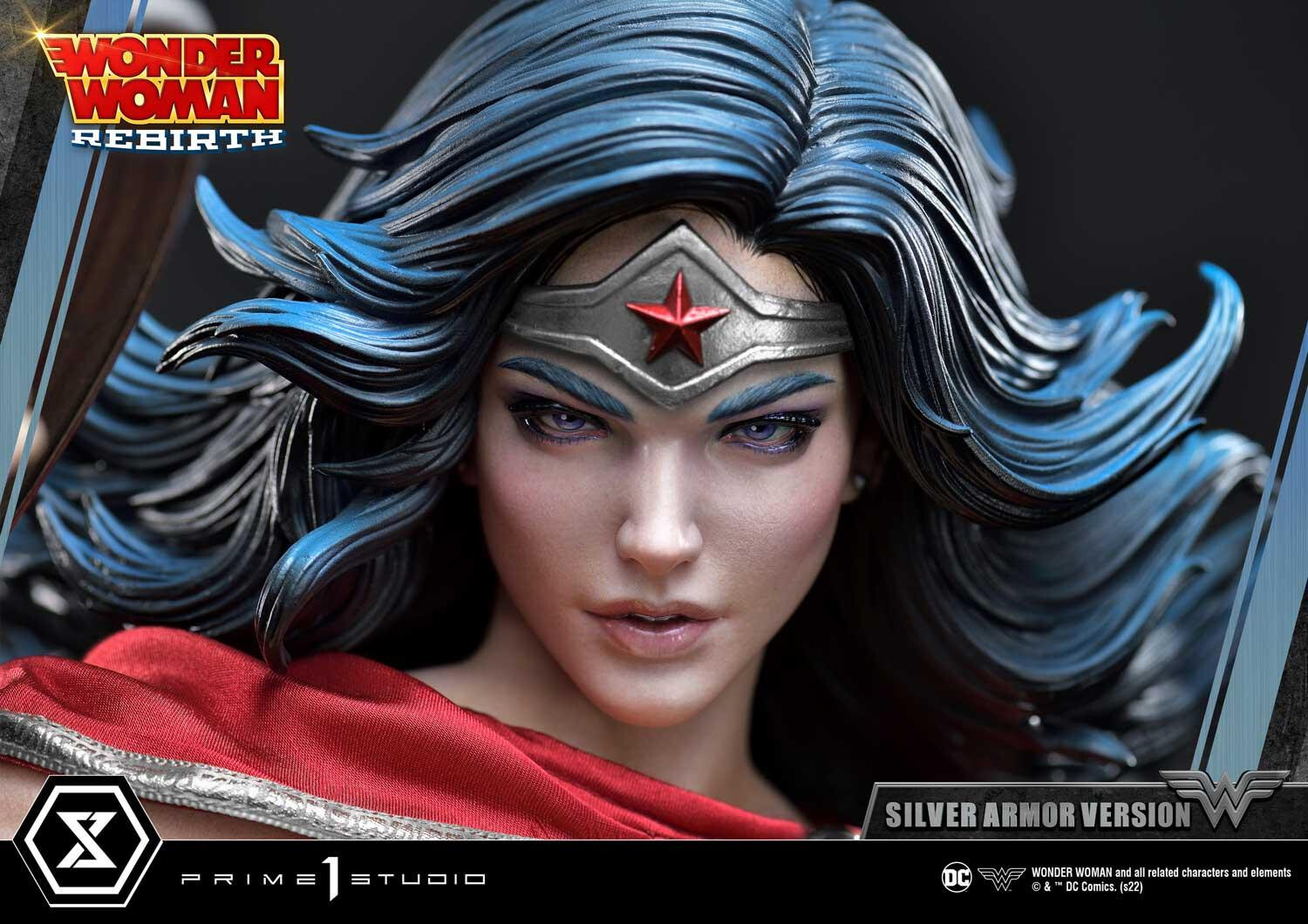 Wonder Woman Rebirth - Wonder Woman - Museum Masterline Series  (MMDC-51LM) - 1/3 - Silver Armor Version (Prime 1 Studio) photo 18